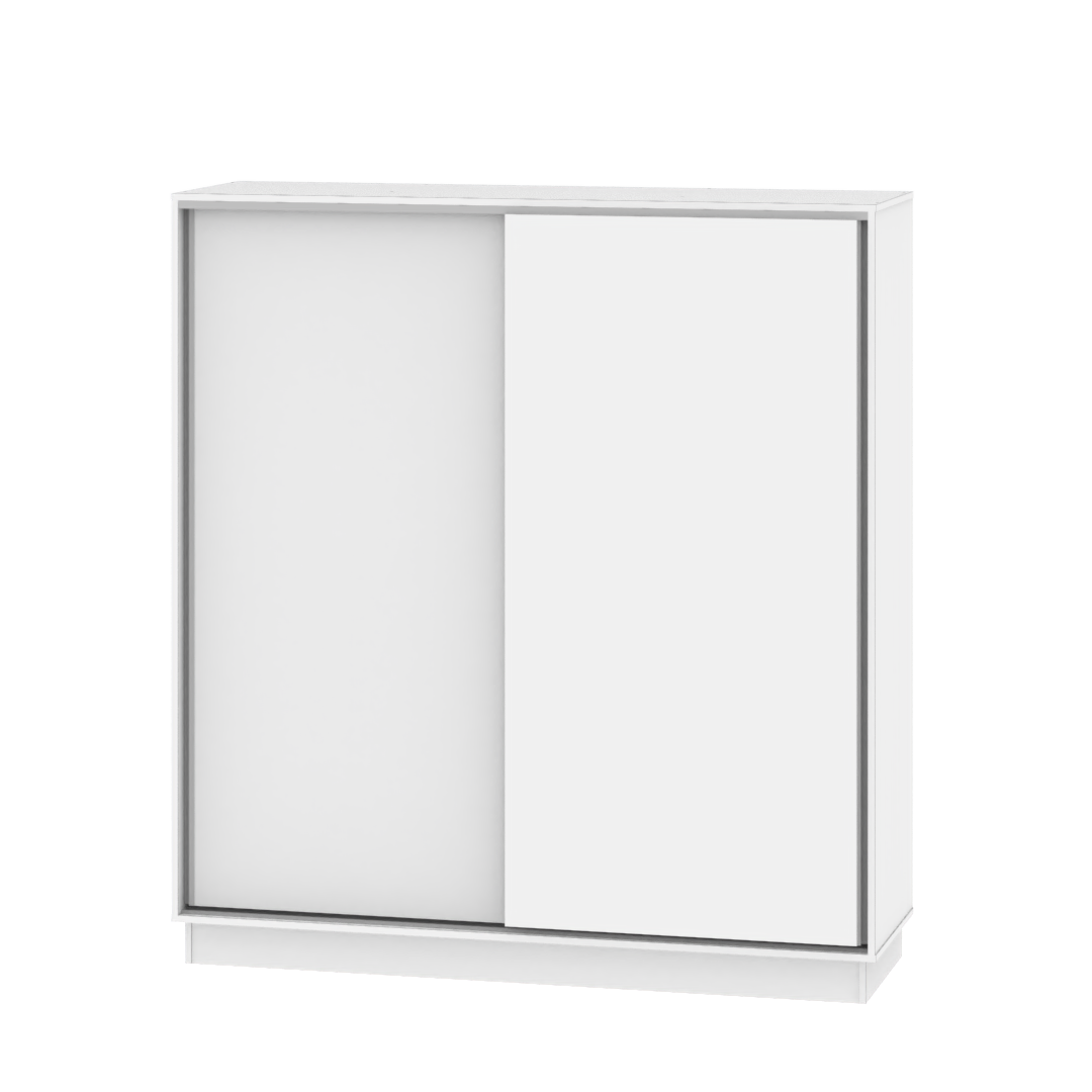 Placard de 2 puertas corredizas, de 180 cm. Cód. "PE180" de Dielfe. - Imagen 3
