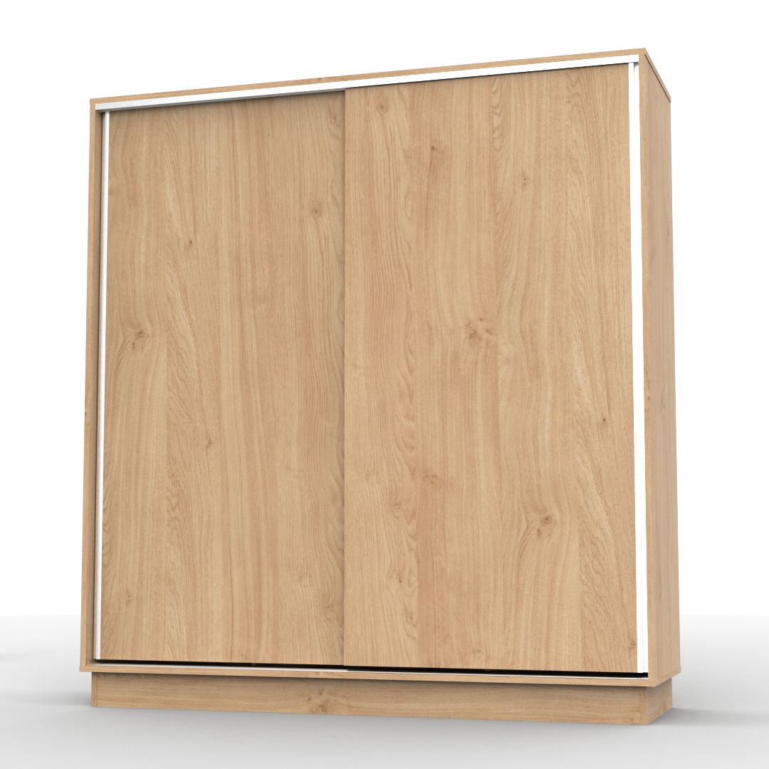 Placard de 2 puertas corredizas, de 180 cm. Cód. "PE180" de Dielfe. - Imagen 8