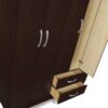 Placard "Tana Eco" de 5 puertas 2 cajones, de 142 cm. Varios colores, de Ricchezze. - Imagen 10