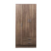 Placard "Tana Eco" de 3 puertas 2 cajones, de 86 cm. Varios colores, de Ricchezze. - Imagen 10
