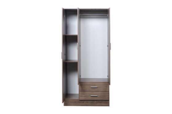 Placard "Tana Eco" de 3 puertas 2 cajones, de 86 cm. Varios colores, de Ricchezze. - Imagen 12