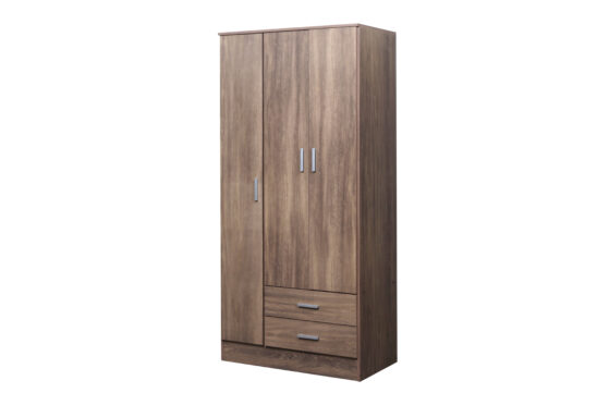 Placard "Tana Eco" de 3 puertas 2 cajones, de 86 cm. Varios colores, de Ricchezze. - Imagen 11