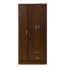 Placard "Tana Eco" de 3 puertas 2 cajones, de 86 cm. Varios colores, de Ricchezze. - Imagen 13