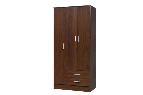 Placard "Tana Eco" de 3 puertas 2 cajones, de 86 cm. Varios colores, de Ricchezze. - Imagen 15
