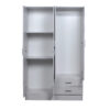 Placard "Tana Eco", de 4 puertas con 2 cajones, de 113 cm. Varios colores, de Ricchezze. - Imagen 5