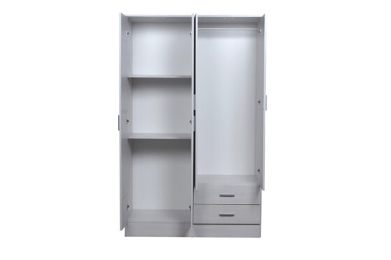 Placard "Tana Plus" de 4 puertas y 2 cajones, de 113 cm. Varios colores, de Ricchezze. - Imagen 14