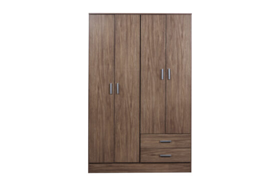 Placard "Tana Plus" de 4 puertas y 2 cajones, de 113 cm. Varios colores, de Ricchezze. - Imagen 11