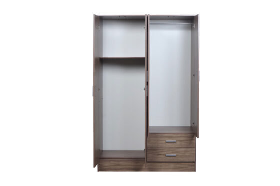 Placard "Tana Plus" de 4 puertas y 2 cajones, de 113 cm. Varios colores, de Ricchezze. - Imagen 12