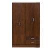 Placard "Tana Eco", de 4 puertas con 2 cajones, de 113 cm. Varios colores, de Ricchezze. - Imagen 15