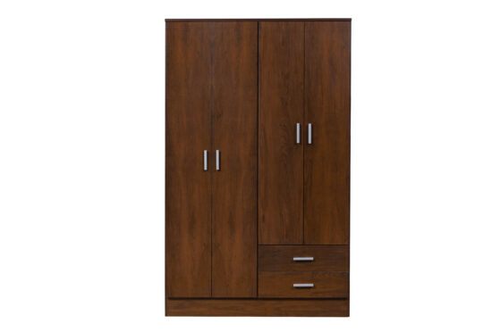 Placard "Tana Plus" de 4 puertas y 2 cajones, de 113 cm. Varios colores, de Ricchezze. - Imagen 16