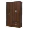 Placard "Tana Eco", de 4 puertas con 2 cajones, de 113 cm. Varios colores, de Ricchezze.