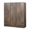 Placard "Tana Plus" de 6 Puertas, de 169 cm. Varios colores, de Ricchezze. - Imagen 10