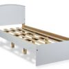 Cama Ecopack de 1 plaza, respaldo tablero. Varios colores, de Ricchezze - Imagen 2