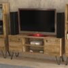 Rack para TV "RE141", línea industrial. De Dielfe.