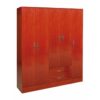 Placard "Tana Plus" de 5 puertas 2 cajones, de 142 cm. Varios colores, de Ricchezze. - Imagen 2