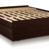 Cama "Box" Taormina, para colchon de 140 cm, con cajones. De Ricchezze. - Imagen 5