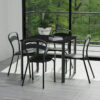 Mesa Cuadrada de 85 cm, Cód. "ML085", línea Milano, de Dielfe. - Imagen 11