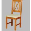 Silla "Cruz S147" con respaldo alto. De Oriental.