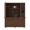 Modular 1,60 Metros n° 171/226. Despensero cristalero con cajones. De Orlandi