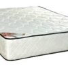 Conjunto Sommier "Ambar", de 2 Plazas x 140 cm de ancho: Box + Colchón de Resortes x 28 cm de alto. De Deseo. - Imagen 3