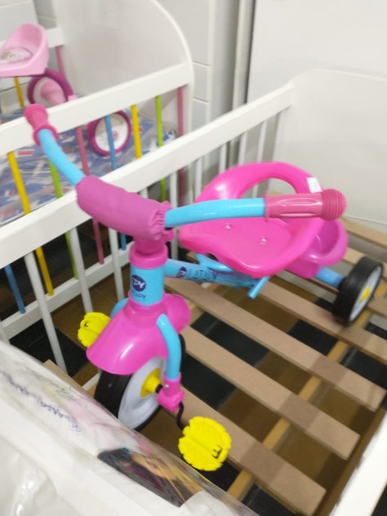 Triciclo Con Canasto Para Niños Y Niñas Modelo 4007 De Latapy