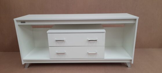 Mesa de TV/LCD "Rack Quadra", con 2 cajones. De Block. - Imagen 2
