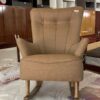 Mecedora "Aurora" con lustre natural. Línea sofa de Living Colon. - Imagen 2