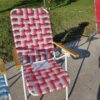 Reposera plegable de 5 posiciones con cintas. De Sol y Luna. - Imagen 2