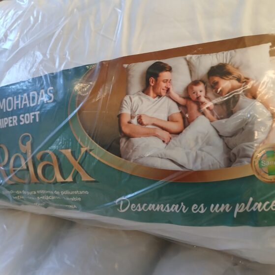 Almohada de espuma poliuretánica "Relax".