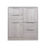 Cómoda de 90 cm de ancho, color pino blanco. Línea "Murano", de Ricchezze. - Imagen 2