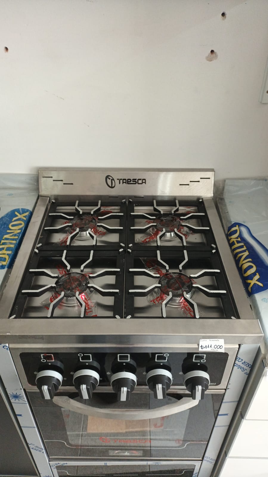 Cocina Industrial y familiar de 55 cm con sistema multigas. Modelo "Roma", de Taesca. - Imagen 4