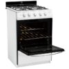 Cocina de 56 cm de ancho, Multigas (gas natural convertible a gas licuado). Modelo "Master Style", de Escorial. - Imagen 3