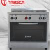 Cocina Industrial de 6 hornallas, 90 cm de ancho con sistema multigas. Modelo "Napoles", de Taesca.