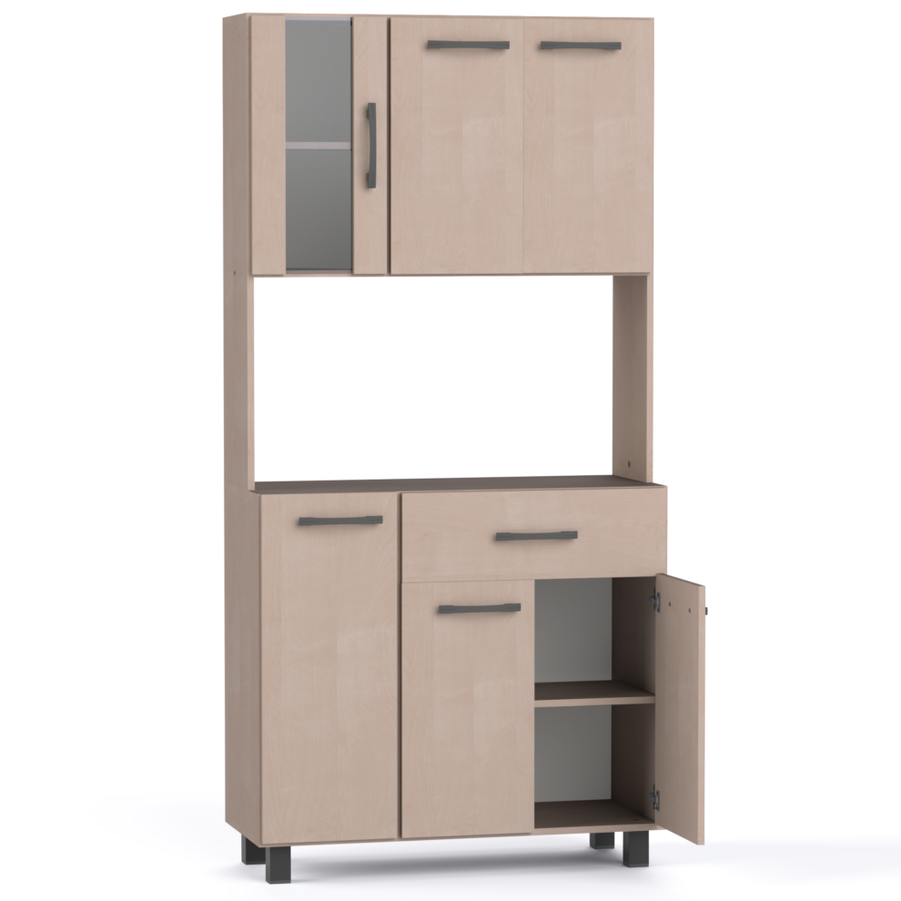 Mueble «Kit de Cocina con alacena» de 90 cm. Modelo N° 655 a 658