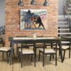 Silla modelo "Aero 210" de madera maciza, apilable. De Oriental. - Imagen 3