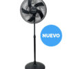 Ventilador de Pie 20 pulgadas, con Aspas plásticas. Es apto para pared. Modelo "V1107", de Magiclick.