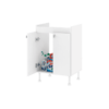 Mueble con pileta para lavadero "BLR060M". Con 2 puertas. De Dielfe.