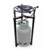 Quemador alto para disco 47 cm. Cocina con 1 periila x 3 quemadores. De Conometal. - Imagen 2