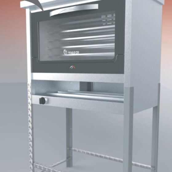 Horno Pizero "Milan", BIGÁS para uso gastronómico y del hogar. Para 12 moldes. Modelo "HPM-BG", de Taesca.