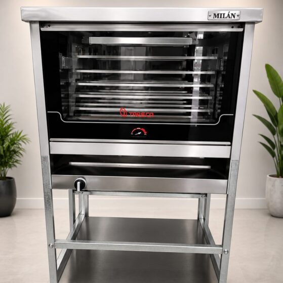 Horno Pizero "Milan", BIGÁS para uso gastronómico y del hogar. Para 12 moldes. Modelo "HPM-BG", de Taesca.