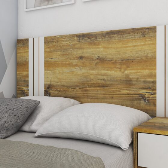 Respaldo de cama "NR22" de 100 cm. Línea Nordic, de La Esperanza.