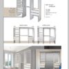 Interior de placard extensible de 165 a 225 cm. Ideal departamentos nuevos o para renovaciones. - Imagen 2