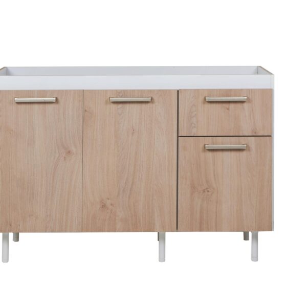 Bajomesada "Turin", de 1,20 mt. Con cajón, combinable con más módulos de la línea. De Ricchezze.