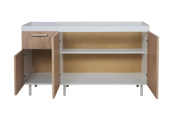 Bajomesada "Turin", de 1,40 mt. Con cajón, combinable con más módulos de la línea. De Ricchezze. - Imagen 3