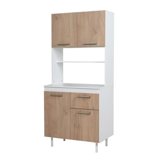 Despensero Kit Compacto "Turin" de 4 puertas y cajón. Multiuso, de Ricchezze.