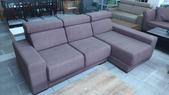 Sofa de 3 cuerpos en L. Modelo "Lotus Chaise long G2", de Color Living.