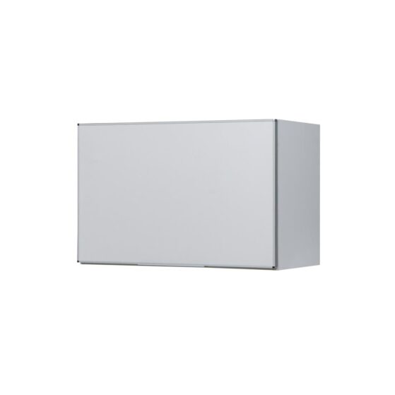 Alacena sobre purificador "Potenza", módulo de 60 cm blanco con Aluminio. De Ricchezze.