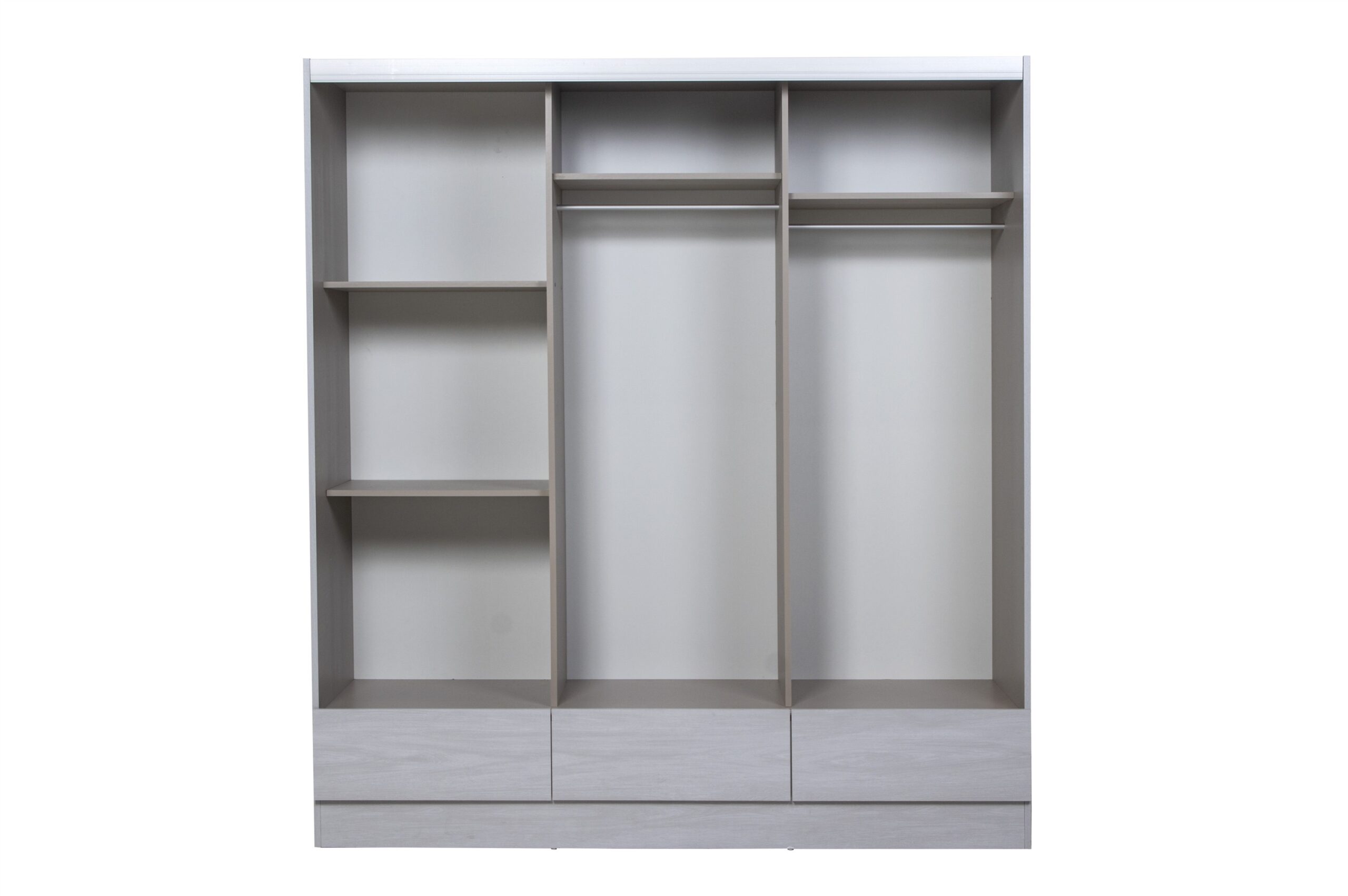 Placard Tana Più 3 Puertas Corredizas 3 cajones. Colores disponibles. Línea «Tana Piu», de Ricchezze. - Imagen 2