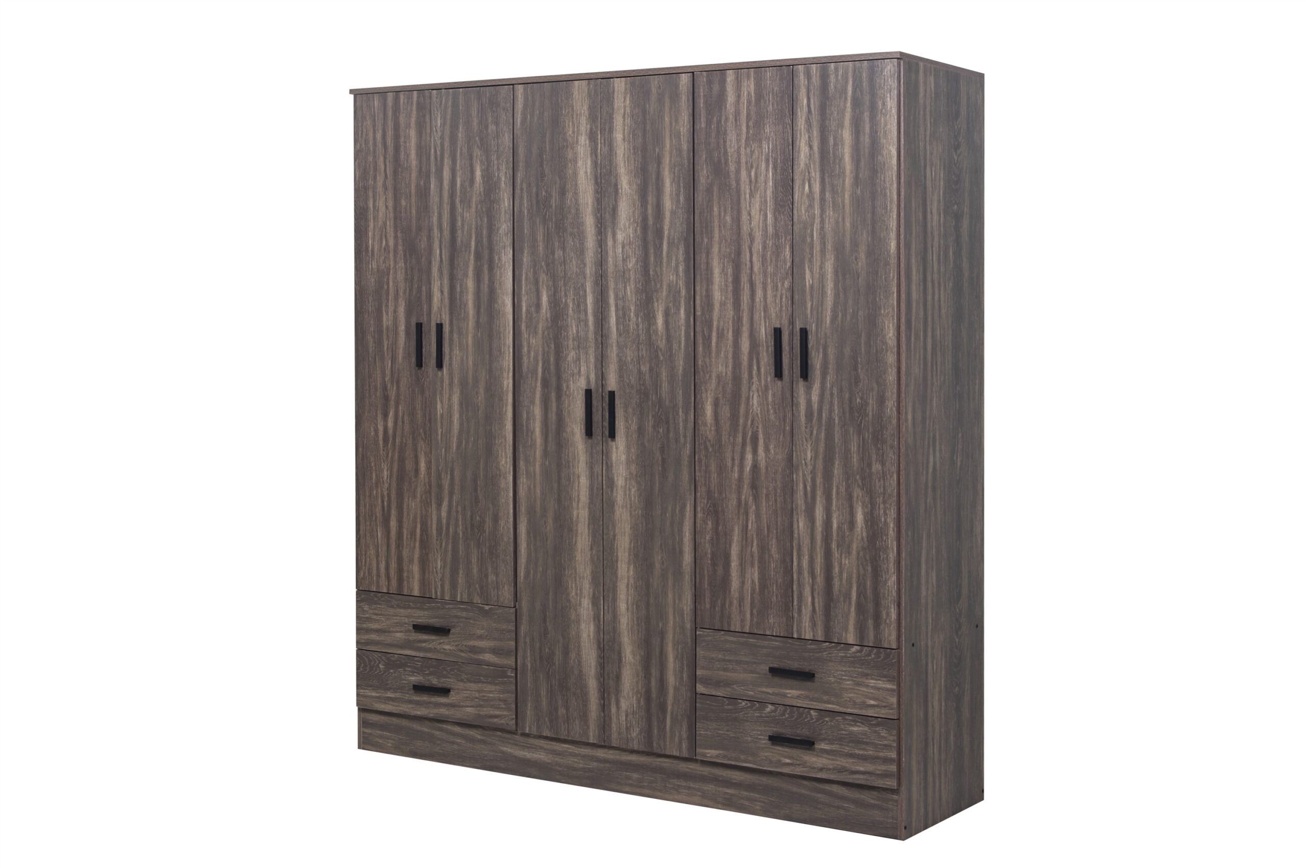 Placard Tana Più 6 Puertas 4 cajones. Colores disponibles. Línea «Tana Piu», de Ricchezze.