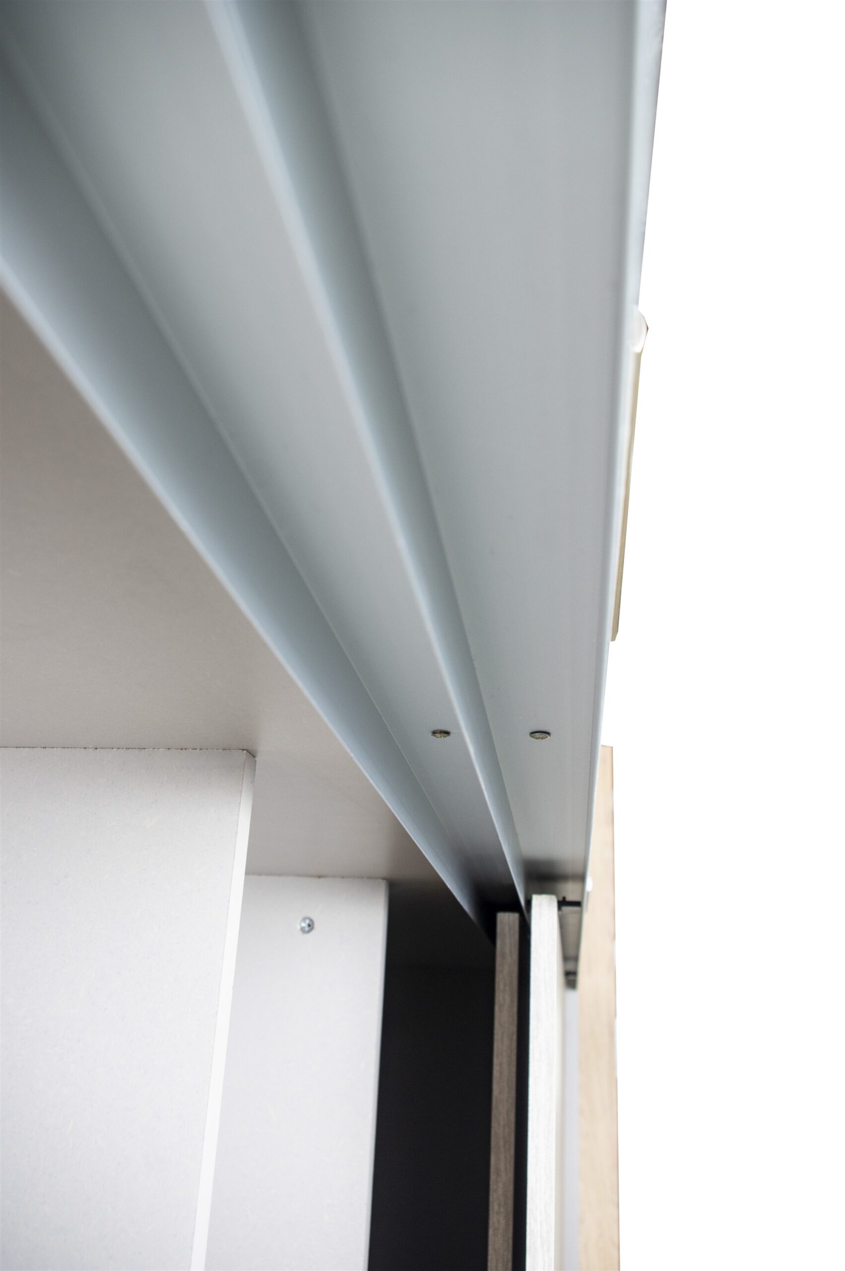 Placard de 2 Puertas corredizas, con baulera y lustre interno, 170 cm. Colores disponibles. Línea "Tana Piu Alti", de Ricchezze. - Imagen 4